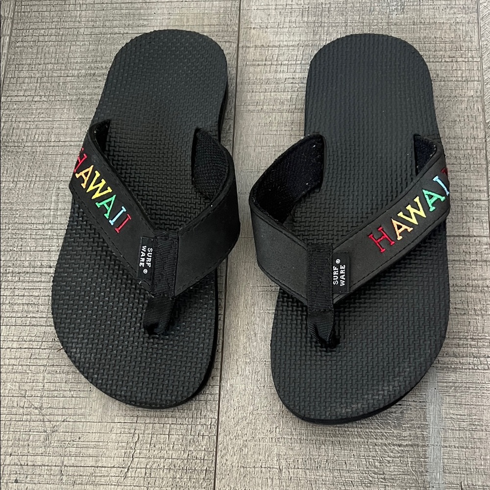 Black Flip-Flops for Men